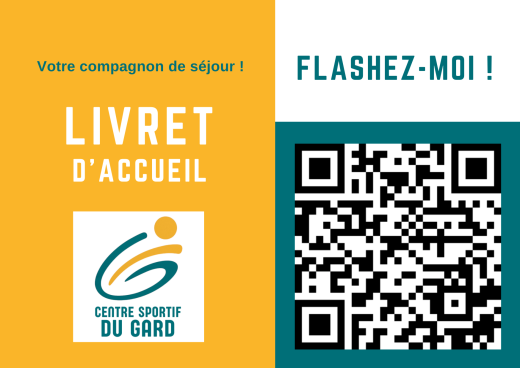Limage contient un QR code à scanner pour télécharger le livret daccueil